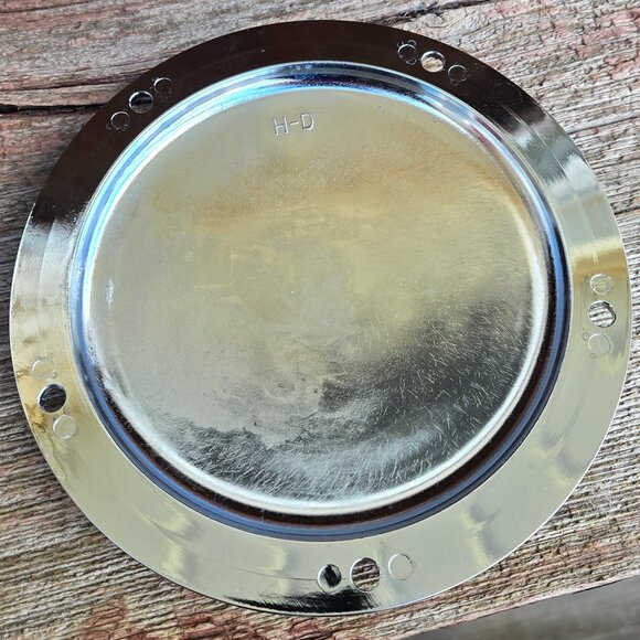 Genuine Harley-Davidson Flames Derby Cover 25334-99A Motor Cycles 5 Hole (NWT) - Picture 7 of 7